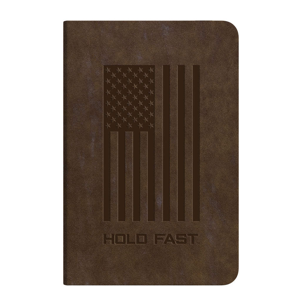 HOLD FAST Flag Brown Journal