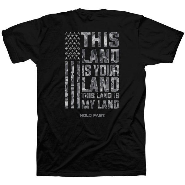 HOLD FAST Mens T-Shirt This Land