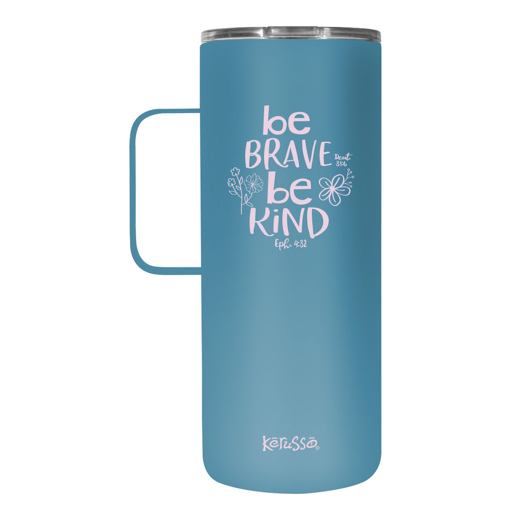 Kerusso Be Kind 22 oz Stainless Steel Tumbler With Handle