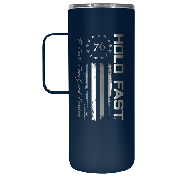 HOLD FAST 22 oz Stainless Steel Mug With Handle 76