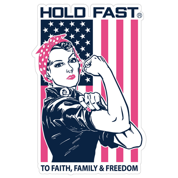 HOLD FAST Rosie Sticker