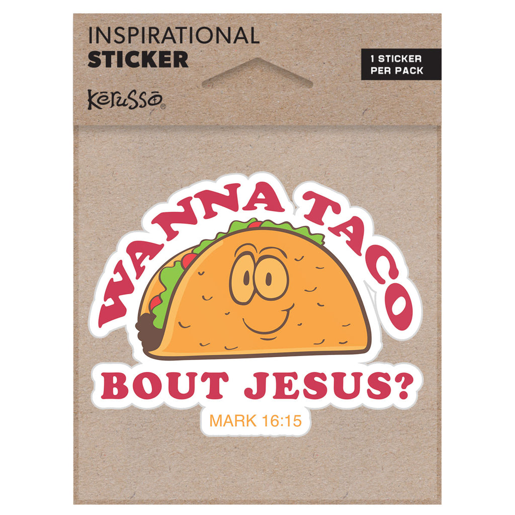 Kerusso Sticker Wanna Taco