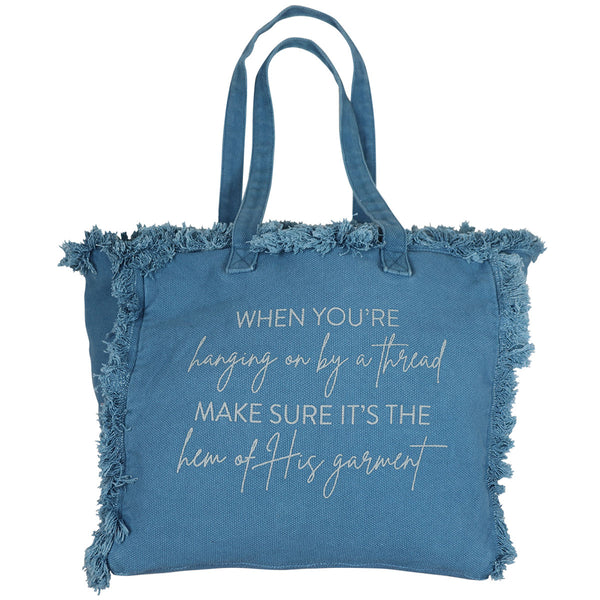 grace & truth Tote Bag Hem Of His Garment