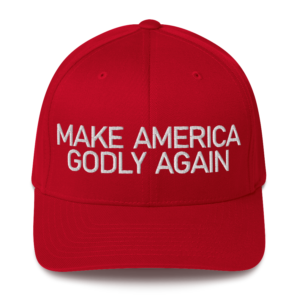 2 Chronicles 7:14 MAGA 'Make America Godly Again' Cotton Hat