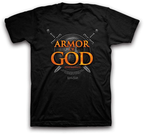 Ephesians 6:11 Armor of God Bible Verse T Shirt
