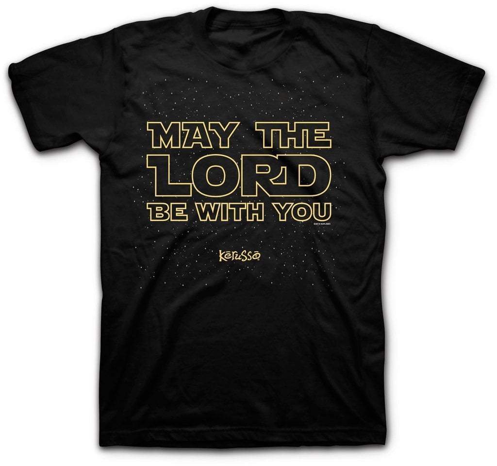 Black 2 Thessalonians 3:22 May The Lord Be With You Christian T-Shirt