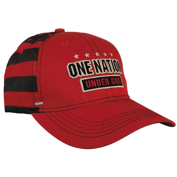 Psalm 33:12 'One Nation Under God' Red Hat