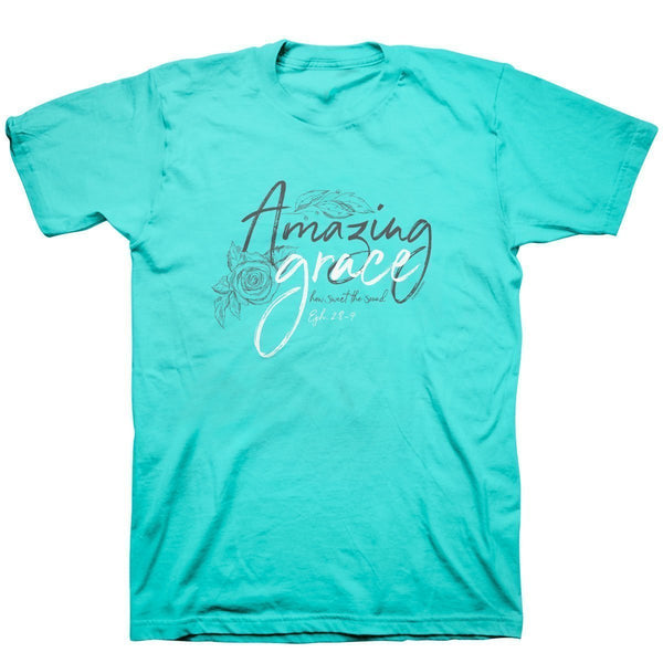 Kerusso Shirts Ephesians 2:8-9 'Grace Drawings' Christian T-Shirt