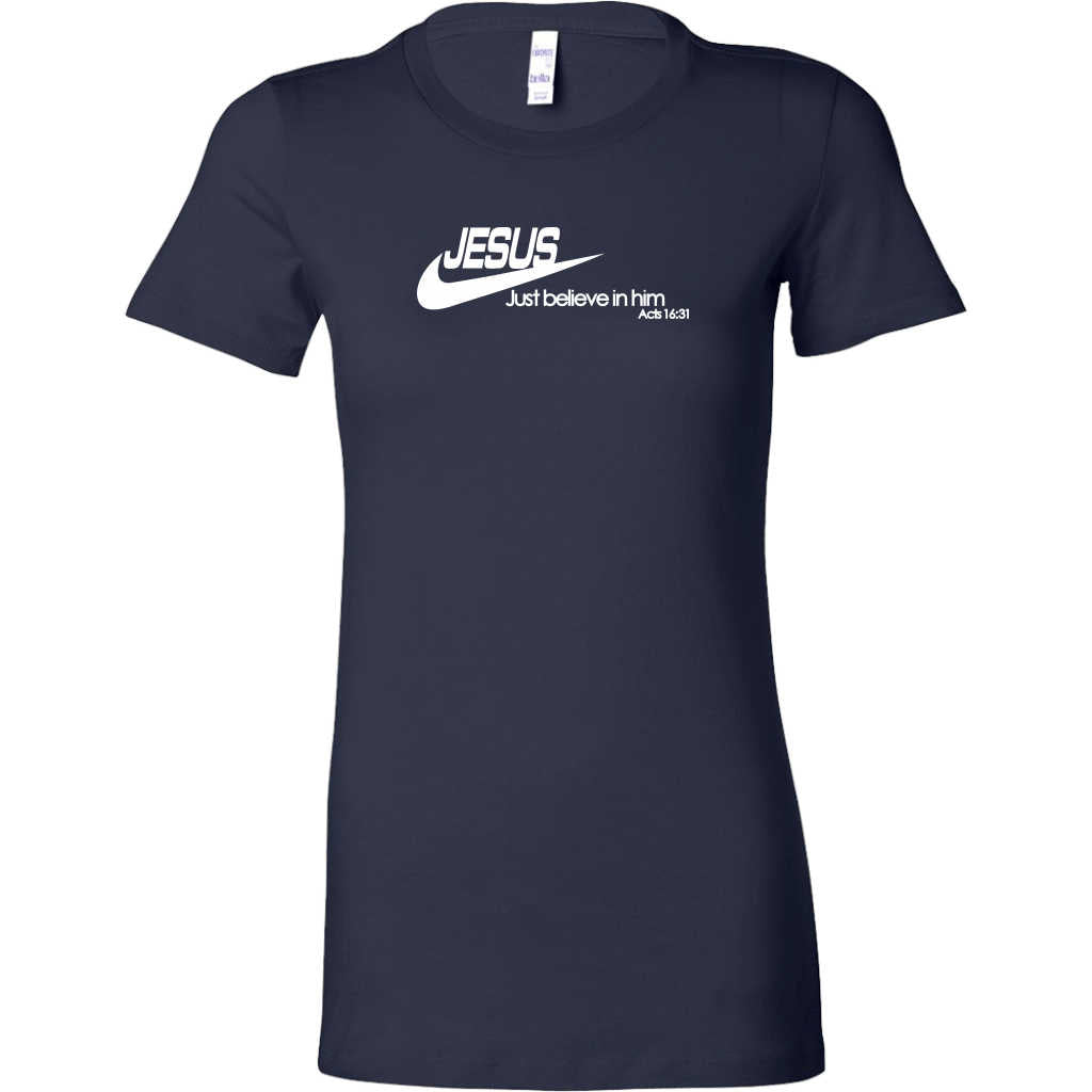 Nike Women's T-Shirt - Navy - S